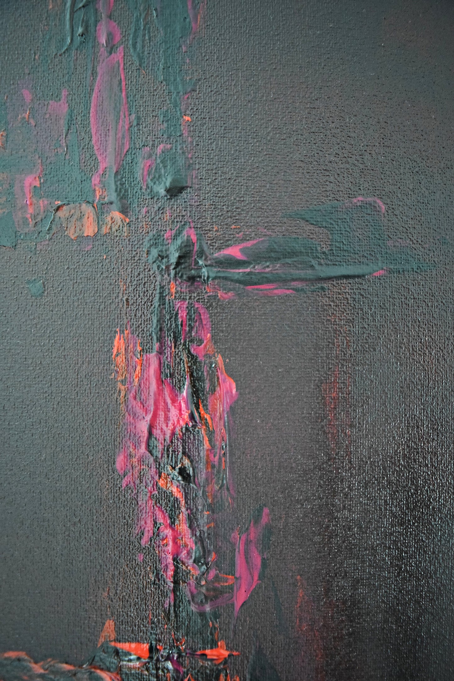 Leinwand Wandbild Acryl Aryclleinwand "deep love"