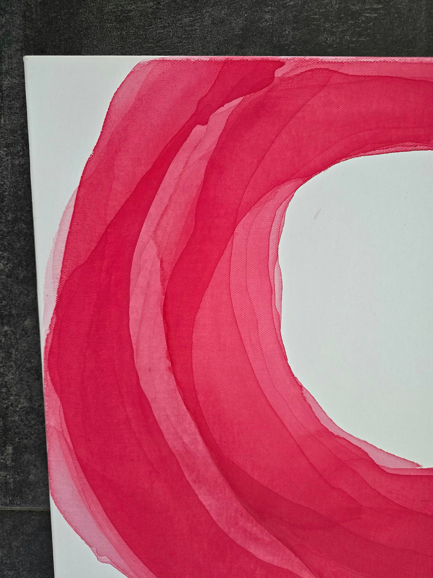 Leinwand Wandbild Acryl Aryclleinwand "Waves of Love"