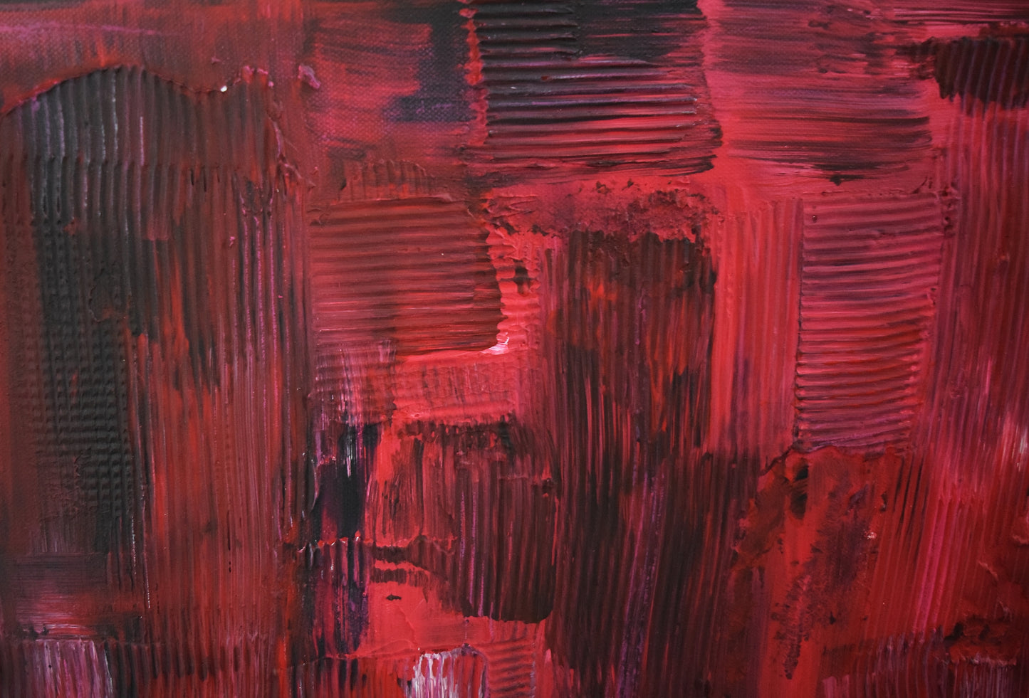 Leinwand Wandbild Acryl Aryclleinwand "broken heart structure"