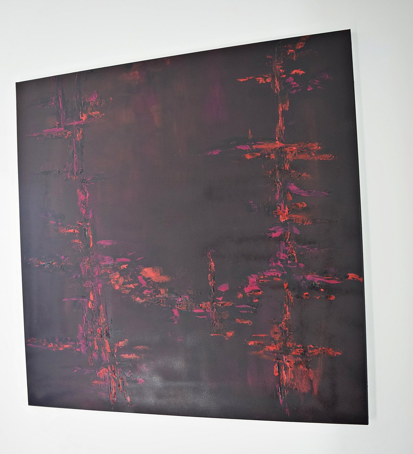 Leinwand Wandbild Acryl Aryclleinwand "deep love"