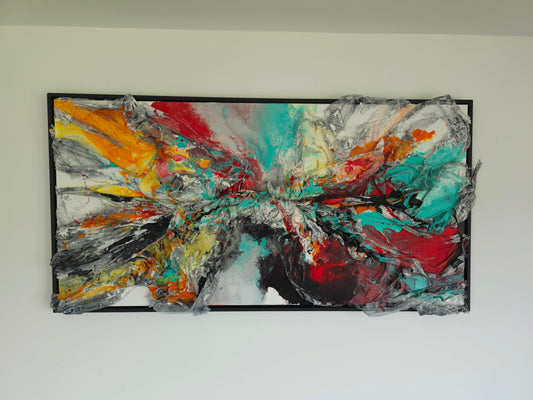 Leinwand Wandbild Acryl Aryclleinwand "der Knoten des Lebens"