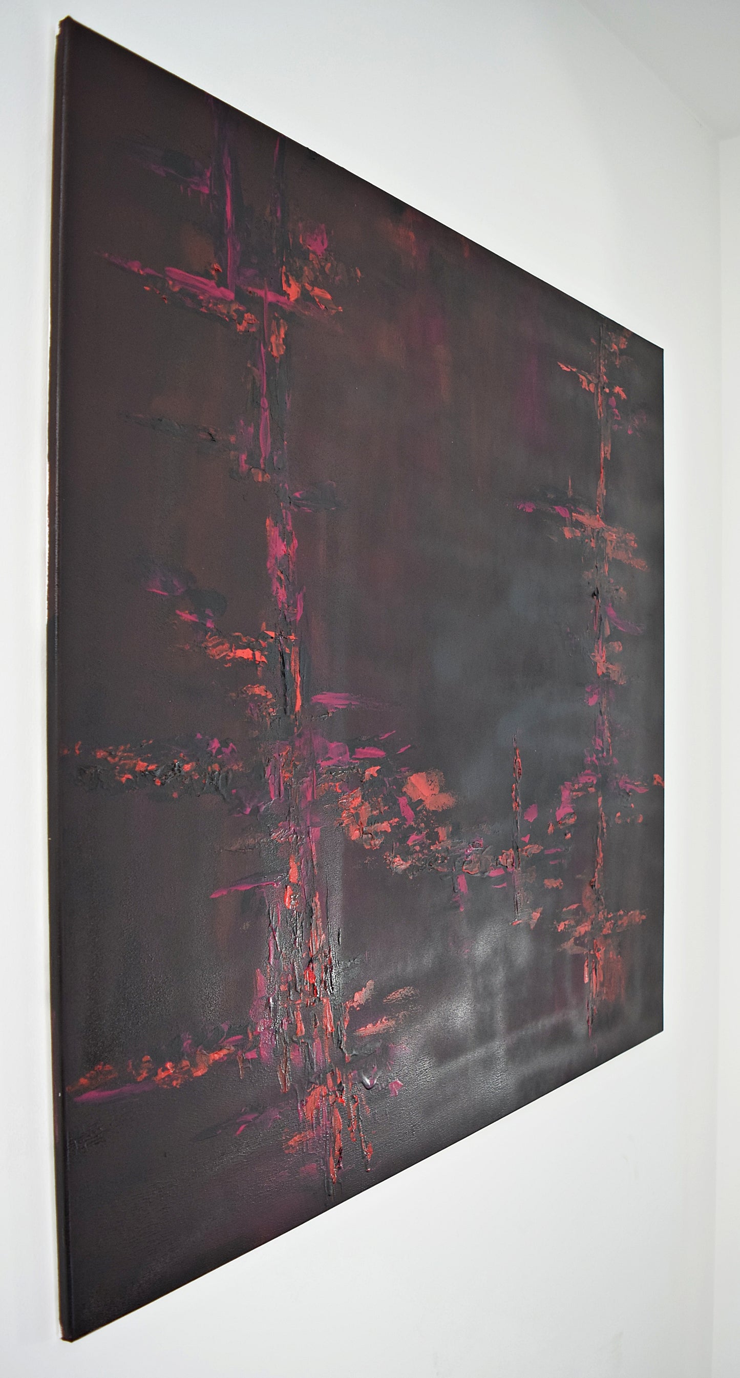Leinwand Wandbild Acryl Aryclleinwand "deep love"