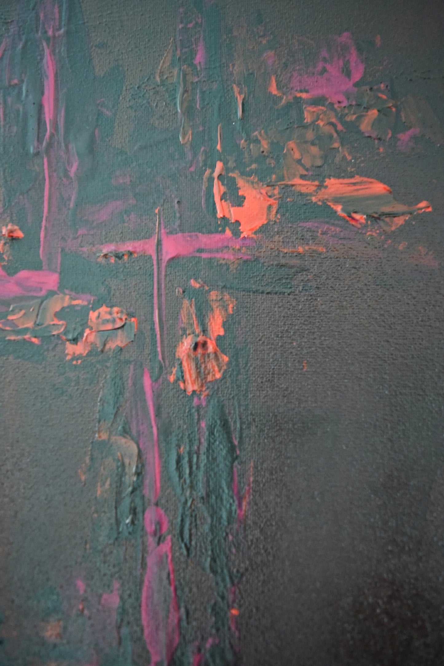 Leinwand Wandbild Acryl Aryclleinwand "deep love"