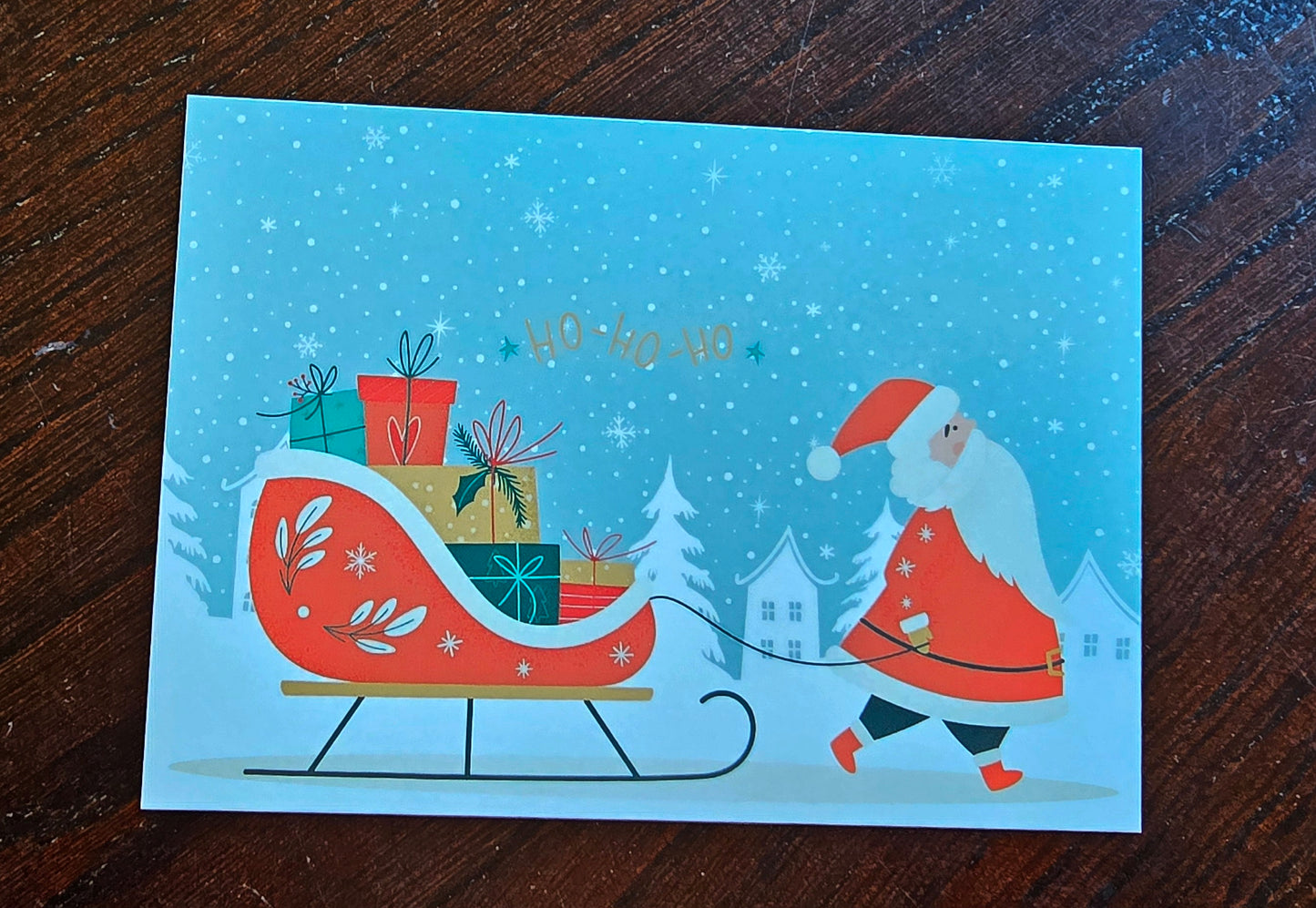 Postkarte Weihnachtskarte "Weihnachtsmann"