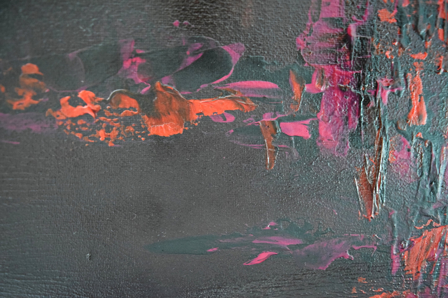 Leinwand Wandbild Acryl Aryclleinwand "deep love"