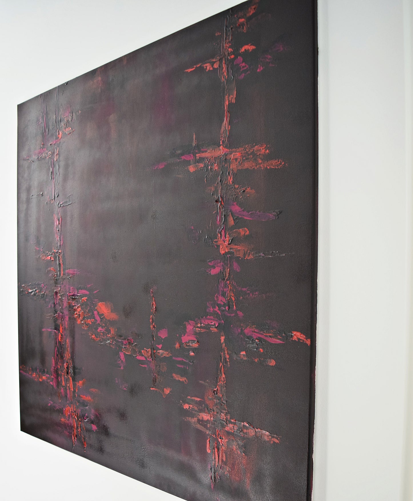 Leinwand Wandbild Acryl Aryclleinwand "deep love"